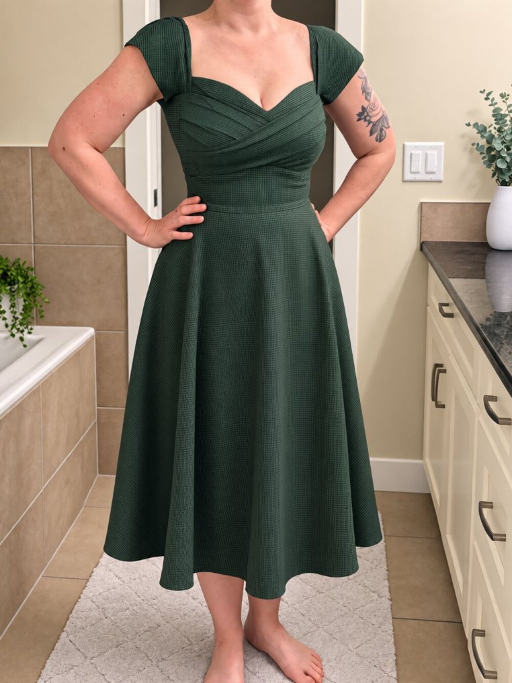 Stop Staring Retro Dress